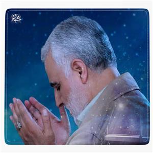 ماوس پد آی تمر مدل زنده یاد سردار حاج قاسم سلیمانی کد 303