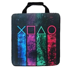 کیف حمل پلی استیشن 4 اسلیم و پرو طرح آبرنگ کد 72