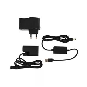 شارژر باتری دوربین مدل LP-E6 Power bank USB