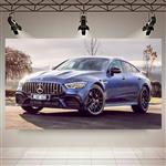 تابلو شاسی طرح ماشین مدل مرسدس بنز AMG-GT کد AR7430