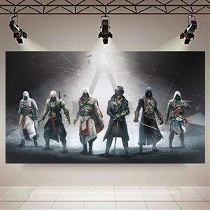 تابلو شاسی طرح Game مدل چند گانه Assassins Creed کد AR7550