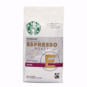 بسته قهوه استارباکس مدل اسپرسو دارک روست 200 گرمی Starbucks Espresso Dark Roast coffee 200g 