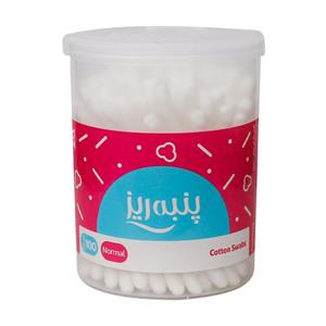 گوش پاک کن پنبه ریز مدل Normal  بسته 100 عددی