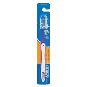 مسواک 1.2.3 اورال بی با برس متوسط Oral-B Clasic 1-2-3 Medium Toothbrush