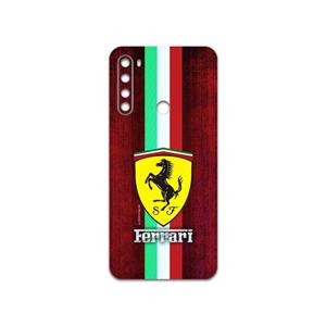 برچسب پوششی ماهوت مدل Ferrari مناسب برای گوشی موبایل شیائومی Redmi Note 8 2021 MAHOOT Cover Sticker for Xiaomi 