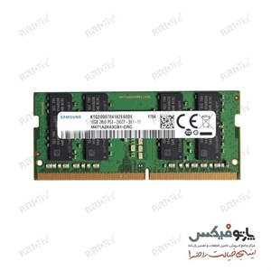 رم لپ تاپ DDR4 تک کاناله 2400 مگاهرتز CL17 سامسونگ مدل PC4-19200 ظرفیت 16 گیگابایت