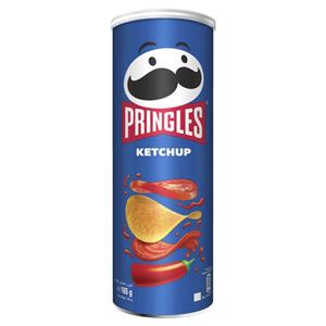 چیپس پرینگلز با طعم کچاپ Pringles Ketchup وزن 165 گرم