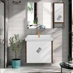 ست کابینت و روشویی آزالیا مدل کایرا کد B01 به همراه آینه و باکس