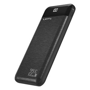 شارژر همراه لیتو مدل LP20 ظرفیت 10000 میلی‌آمپر ساعت