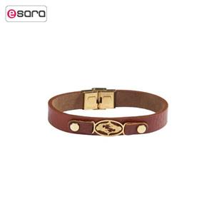 دستبند چرمی دوک طرح اسفند مدل 800 Duk 800 Esfand Leather Bracelet