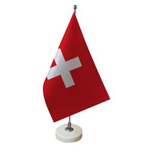 پرچم رومیزی مدل کشور سوییس 