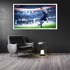 تابلو نوری بکلیت طرح بازی فیفا مدل لایت باکس W109