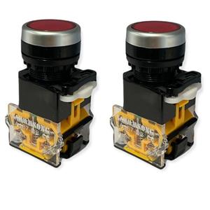 کلید شستی مدل فانال کد LA167-D8-11R بسته 2 عددی