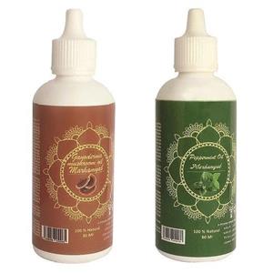 روغن بدن مرهم یاب مدل نعنا فلفلی و قارچ گانودرما حجم 80 میلی لیتر مجموعه 2 عددی