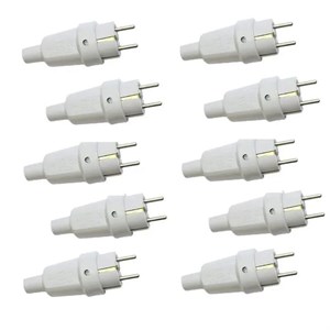 دوشاخه برق صنعتی خیام الکتریک مدل KH210 بسته 10 عددی