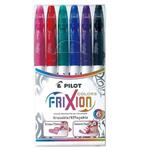 ماژیک پایلوت مدل frixion colors بسته 6 عددی