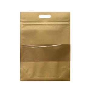 پاکت زیپ دار مدل کرافت پنجره ای بسته 10 عددی