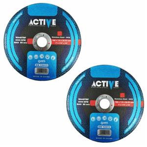 صفحه فرز استیل بر اکتیو تولز مدل 180X1.6 بسته 2 عددی