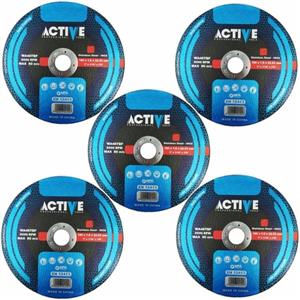 صفحه فرز استیل بر اکتیو تولز مدل 180X1.6 بسته 5 عددی