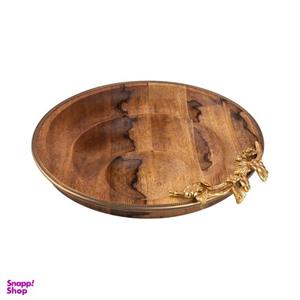اردو خوری گلد کیش مدل گلدن بلاسم طرح گرد سه خانه کد GK829429-1 -