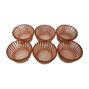 پیاله مدل صدف بسته 6 عددی