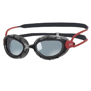 عینک شنای زاگز مدل Predator Polarized Red Grey