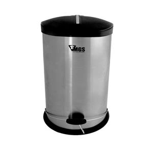 سطل زباله پدالی ام جی اس مدل استیل
