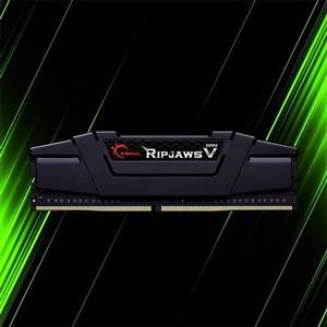 رم دسکتاپ DDR4 دو کاناله 3200 مگاهرتز CL16 جی اسکیل مدل RIPJAWS V ظرفیت 16 گیگابایت G.SKILL RIPJAWS V DDR4 3200MHz CL16 Single Channel Desktop RAM - 16GB