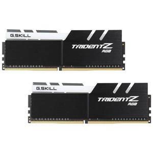 رم دسکتاپ DDR4 دو کاناله 2400 مگاهرتز CL15 جی اسکیل مدل Trident Z RGB ظرفیت 16 گیگابایت G.SKILL Trident Z RGB DDR4 2400Mhz CL15 Dual Channel Desktop RAM 16GB