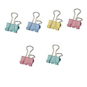 گیره کاغذ مدل رنگارنگ سایز کوچک کد 007 بسته 6 عددی