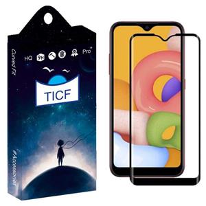 محافظ صفحه نمایش سرامیکی تی ای سی اف مدل T4K مناسب برای گوشی موبایل سامسونگ Galaxy A01 TICF T4K Ceramics Screen Protector For Samsung Galaxy A01