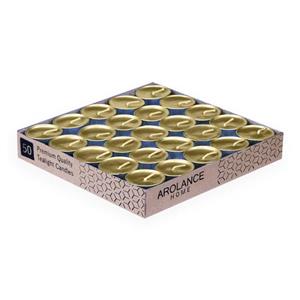 شمع وارمر آرولنس طرح متالیک مدل Metallic بسته 50 عددی