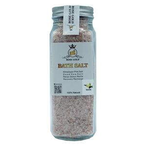 نمک حمام رز گلد مدل VANILLA وزن 1000 گرم