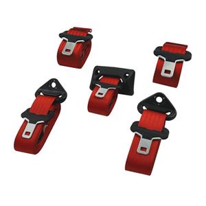 نوار کمربند ایمنی خودرو اخشان کد TOYO-11-SD مناسب برای پژو 206 مجموعه 5 عددی