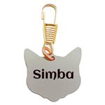 اسباب بازی گربه مدل پلاک شناسایی طرح Simba کد 01