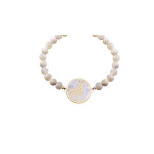 دستبند طلا 18 عیار مرجان مدل 0144 Marjan 0144 Gold Bracelet