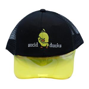 کلاه کپ بچگانه مدل CRYSTAL SOCID DUCKS رنگ مشکی 