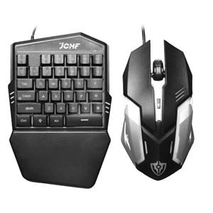 قیمت و خرید کیبورد و ماوس مخصوص بازی جی سی اچ اف مدل JCHF-68S RGB