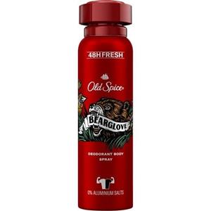اسپری دئودورانت مردانه الد اسپایس مدل Bearglove حجم 150 میلی لیتر