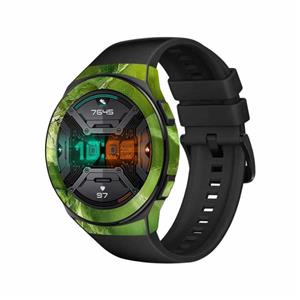 برچسب ماهوت طرح Green-Crystal-Marble مناسب برای ساعت هوشمند هوآوی Watch GT 2e MAHOOT Green-Crystal-Marble Cover Sticker for Huawei Watch GT 2e Smartwatch