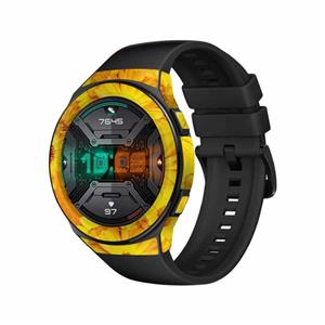برچسب ماهوت طرح Yellow Flower مناسب برای ساعت هوشمند هواوی Watch GT 2e MAHOOT Cover Sticker for Huawei Smartwatch 