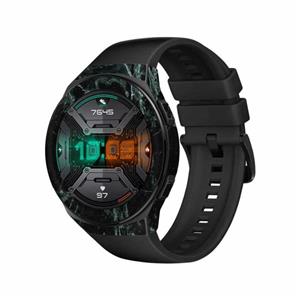 برچسب ماهوت طرح Graphite-Green-Marble مناسب برای ساعت هوشمند هوآوی Watch GT 2e MAHOOT Graphite-Green-Marble Cover Sticker for Huawei Watch GT 2e Smartwatch