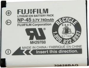 باتری دوربین لیتیوم یون فوجی فیلم مدل NP 45 Fujifilm Li ion Camera Battery 