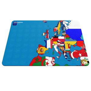 ماوس پد هومرو مدل A3454 طرح پرچم قاره اروپا Hoomero European continental flag Mousepad 