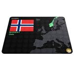 Hoomero European continental flag A3452 Mousepad