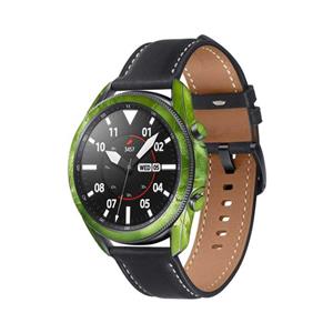 برچسب ماهوت طرح Green Crystal Marble مناسب برای ساعت هوشمند سامسونگ Galaxy Watch3 45mm MAHOOT Cover Sticker for Samsung Smartwatch 