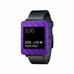 برچسب ماهوت طرح Purple-Fiber مناسب برای ساعت هوشمند ال جی G Watch
