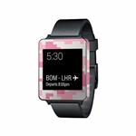 برچسب ماهوت طرح Army-Pink-pixel مناسب برای ساعت هوشمند ال جی G Watch