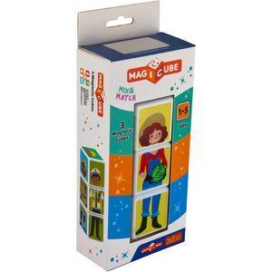 بازی آموزشی پلی مگنت مدل مکعب جادویی طرح مشاغل