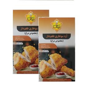 آرد سوخاری مرغ تیتان - 200 گرم بسته 2 عددی